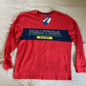 Nautica men’s long sleeve tee
